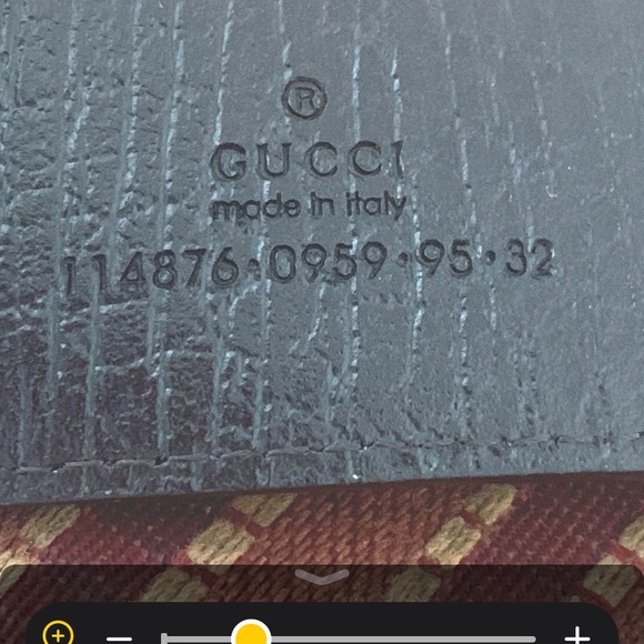 Authentic Gucci vintage GG Supreme belt with G buckle - Picture 3 of 12